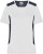 Dámske pracovné tričko - J. Nicholson, farba - white/carbon, veľkosť - XS