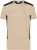 Pánske pracovné tričko - J. Nicholson, farba - stone/black, veľkosť - XS