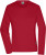 Dámske pracovné tričko s dlhým rukávom - J. Nicholson, farba - red, veľkosť - XS
