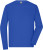 Pánske pracovné tričko s dlhým rukávom - J. Nicholson, farba - royal, veľkosť - 3XL