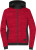 Dámska bunda - J. Nicholson, farba - red melange/black, veľkosť - XS