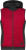 Dámska vesta, farba - red melange/black, veľkosť - S