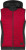 Dámska vesta - J. Nicholson, farba - red melange/black, veľkosť - XL