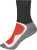 Športové ponožky - J. Nicholson, farba - black/red, veľkosť - 35-38