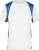Pánske tričko na behanie - J. Nicholson, farba - white/royal, veľkosť - S