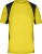 Pánske tričko na behanie, farba - yellow/black, veľkosť - XXL