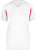 Dámske bežecké tričko - J. Nicholson, farba - white/red, veľkosť - XS