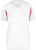 Dámske bežecké tričko, farba - white/red, veľkosť - XS