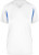 Dámske bežecké tričko, farba - white/royal, veľkosť - XXL