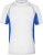 Pánske bežecké tričko, farba - white/royal, veľkosť - S