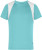 Detské bežecké tričko - J. Nicholson, farba - mint/white, veľkosť - M
