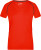 Dámske športové tričko - J. Nicholson, farba - bright orange/black, veľkosť - XS