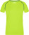 Dámske športové tričko - J. Nicholson, farba - bright yellow/bright blue, veľkosť - XS