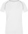 Dámske športové tričko - J. Nicholson, farba - white/silver, veľkosť - XS