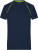 Pánske športové tričko - J. Nicholson, farba - navy/bright yellow, veľkosť - S