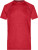 Pánske športové tričko - J. Nicholson, farba - red melange/titan, veľkosť - S