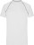 Pánske športové tričko - J. Nicholson, farba - white/silver, veľkosť - S