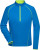 Dámske športové tričko s dlhým rukávom - J. Nicholson, farba - bright blue/bright yellow, veľkosť - XS