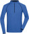 Pánske športové tričko s dlhým rukávom - J. Nicholson, farba - blue melange/navy, veľkosť - S