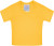 Mini tričko - J. Nicholson, farba - gold yellow, veľkosť - One Size