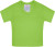 Mini tričko - J. Nicholson, farba - lime green, veľkosť - One Size