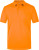 Pánske elastické polo - J. Nicholson, farba - orange/white, veľkosť - S