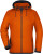Dámska bunda s kapucňou - J. Nicholson, farba - dark orange/carbon, veľkosť - S