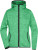 Dámska bunda s kapucňou - J. Nicholson, farba - green melange/black, veľkosť - XL