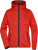 Dámska bunda s kapucňou - J. Nicholson, farba - red melange/black, veľkosť - L