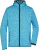 Pánska bunda s kapucňou - J. Nicholson, farba - blue melange/black, veľkosť - S