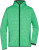Pánska bunda s kapucňou - J. Nicholson, farba - green melange/black, veľkosť - S
