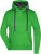 Dámska mikina s kapucňou - J. Nicholson, farba - green/carbon, veľkosť - L