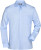 Pánska košeľa s dlhými rukávmi - J. Nicholson, farba - light blue, veľkosť - S
