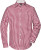 Pánska košeľa - J. Nicholson, farba - bordeaux/white, veľkosť - XL