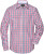 Pánska košeľa - J. Nicholson, farba - navy/red navy white, veľkosť - S