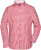 Pánska tradičná košeľa - J. Nicholson, farba - red/white, veľkosť - S