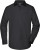 Pánska košeľa s dlhými rukávmi - J. Nicholson, farba - čierna, veľkosť - XXL