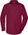 Pánska košeľa s dlhými rukávmi - J. Nicholson, farba - wine, veľkosť - M