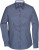 Dámska košeľa, farba - navy/white, veľkosť - XL