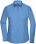 Dámska košeľa s dlhými rukávmi - J. Nicholson, farba - aqua, veľkosť - L