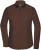 Dámska košeľa s dlhými rukávmi - J. Nicholson, farba - brown, veľkosť - XS