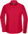 Dámska košeľa s dlhými rukávmi - J. Nicholson, farba - red, veľkosť - XS