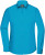 Dámska košeľa s dlhými rukávmi, farba - turquoise, veľkosť - M