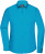 Dámska košeľa s dlhými rukávmi - J. Nicholson, farba - turquoise, veľkosť - XXL