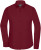 Dámska košeľa s dlhými rukávmi - J. Nicholson, farba - wine, veľkosť - L