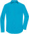 Pánska košeľa s dlhými rukávmi - J. Nicholson, farba - turquoise, veľkosť - M