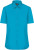 Dámska košeľa s dlhými rukávmi, farba - turquoise, veľkosť - S