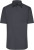 Pánska košeľa s krátkymi rukávmi - J. Nicholson, farba - carbon, veľkosť - 4XL