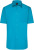 Pánska košeľa s krátkymi rukávmi - J. Nicholson, farba - turquoise, veľkosť - M