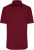 Pánska košeľa s krátkymi rukávmi - J. Nicholson, farba - wine, veľkosť - 3XL